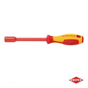 KNIPEX 9803-10 絶縁ナットドライバー 1000V｜kougu-tuhan