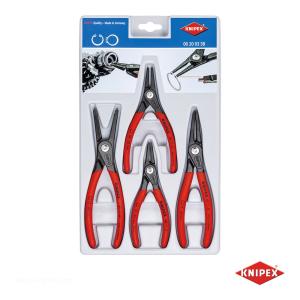 KNIPEX 001956 スナップリングプライヤーセット(4本組) : 工具 KNIPEX 001956 スナップリングプライヤーセット(4本組) : 工具