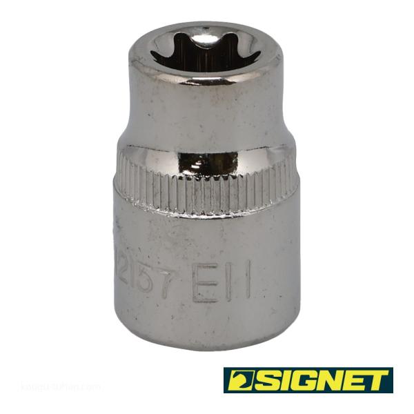 SIGNET 12157 3/8DR E11 ヘクスローブソケット (E型)
