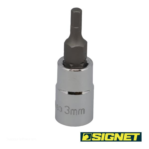 SIGNET 21883 1/4DR 3MM ヘックスビットソケット