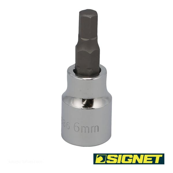 SIGNET 22886 (#22616) 3/8DR 6MM ヘックスビットソケット