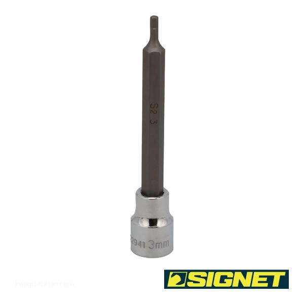 SIGNET 22941 3/8DR 3MM ロングヘックスビットソケット
