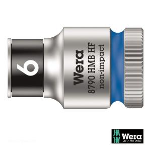 Wera 8790 HMB HF 3/8SQソケット(ホールド仕様) 6.0mm 全長29.0mm