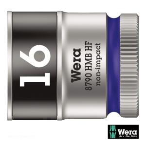 Wera 8790 HMB HF 3/8SQソケット(ホールド仕様) 16.0mm 全長29.0mm