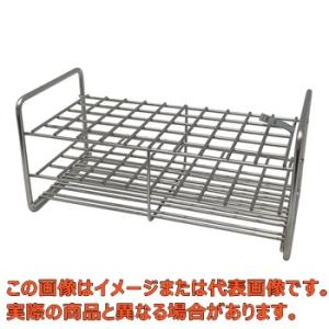 ステンレス試験管立 配列:5×10 サイズ:□15mm【2-9502-12】【アズワン】