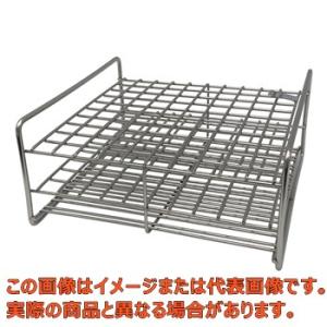 ステンレス試験管立 配列:10×10 サイズ:□15mm【2-9502-14】【アズワン】