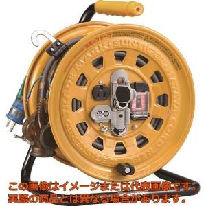 ハタヤ　逆配電型ブレーカーリール　マルチテモートリール　単相１００Ｖアース付　２７＋６ｍ｜kougubako