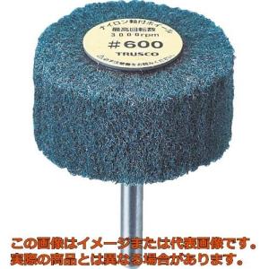 ＴＲＵＳＣＯ　ナイロン軸付ホイール　外径１００×厚み２５×軸６　６００♯（５個入）｜kougubako