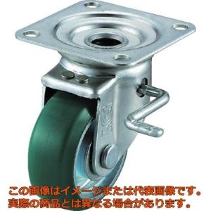 ユーエイ 産業用キャスターダブルS付自在車 200径ウレタン車輪