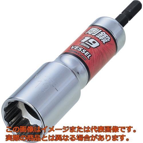 ベッセル　深穴ソケットビットＬＡ２０　対辺２２×１１０ｍｍ