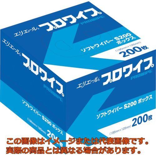 【代引不可・配達日・配達時間帯指定不可】エリエール　ウエス　プロワイプ　ソフトワイパーＳ２００　２０...