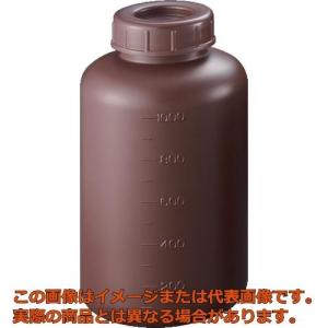 サンプラ　ＰＥ広口遮光瓶　１Ｌ　（５０個入）｜kougubako