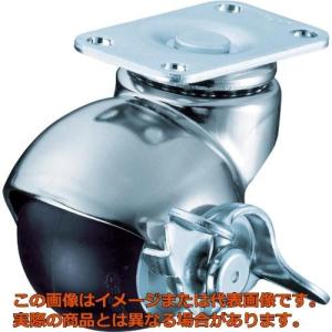 ハンマー　プレート式　旋回式ゴム車輪　５０ｍｍ　ストッパー付