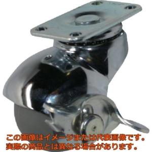 ハンマー　プレート式　旋回式ウレタン車輪　５０ｍｍ　ストッパー付
