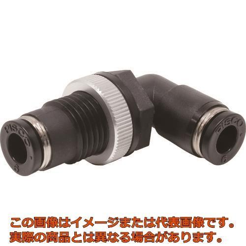 ピスコ　チューブフィッティング　隔壁ユニオンエルボ