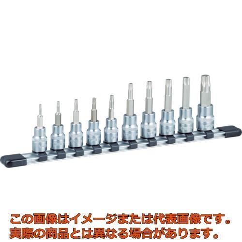 ＴＯＮＥ　トルクスソケットセット（強力タイプホルダー付）　１０ｐｃｓ