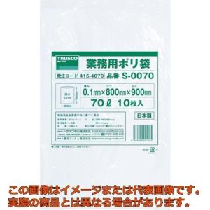 TRUSCO 業務用ポリ袋0．1×70L 10枚入