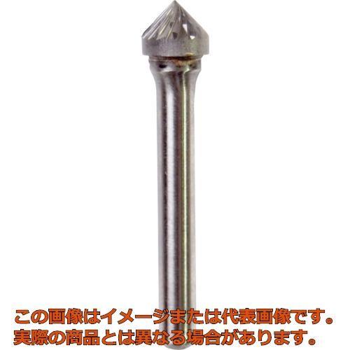 ＮＲＳ　超硬バー　９０°ｄカット　刃径１０×刃長５×軸径６×軸長５０　ロー付