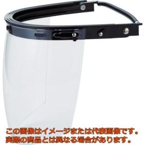 TRUSCO ヘルメット取付型防災面 簡単着脱タイプ