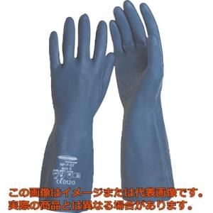 サミテック　耐油・耐溶剤手袋　サミテックＮＰ−Ｆ−０７　Ｓ　ダークブルー｜kougubako