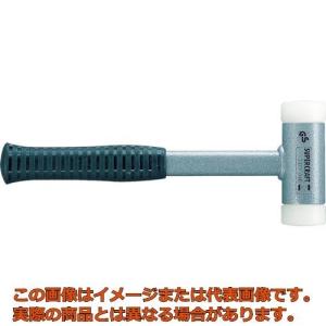 ＨＡＬＤＥＲ　スーパークラフトハンマー　スティール製ハンドル付ナイロン白　頭径４｜kougubako