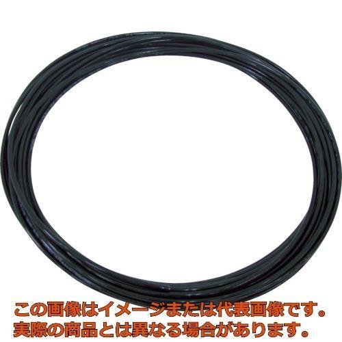 【代引不可・配達日・配達時間帯指定不可】チヨダ　ＴＥタッチチューブ　１０ｍｍ／２０ｍ　黒