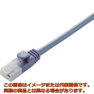 エレコム　Ｃａｔ５ｅ対応ツメ折れ防止ＬＡＮケーブル３ｍブルー｜kougubako