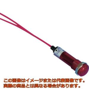 サカズメ　ＬＥＤ表示灯　ＤＡ−１０ＭＬ　（ＡＣ／ＤＣ２００Ｖ接続）　Φ１０　赤｜kougubako