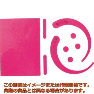 グリーンクロス　安全帯用フックステッカー　蛍光ピンク｜kougubako