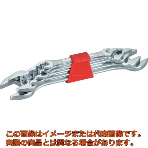 【代引不可・配達日・配達時間帯指定不可】スーパー　両口スパナ６丁組セット　セット内容：６×７、８×１...