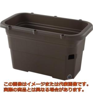 【代引不可・配達日・配達時間帯指定不可】リッチェル　うるオン　プランター　６５型　ダークブラウン