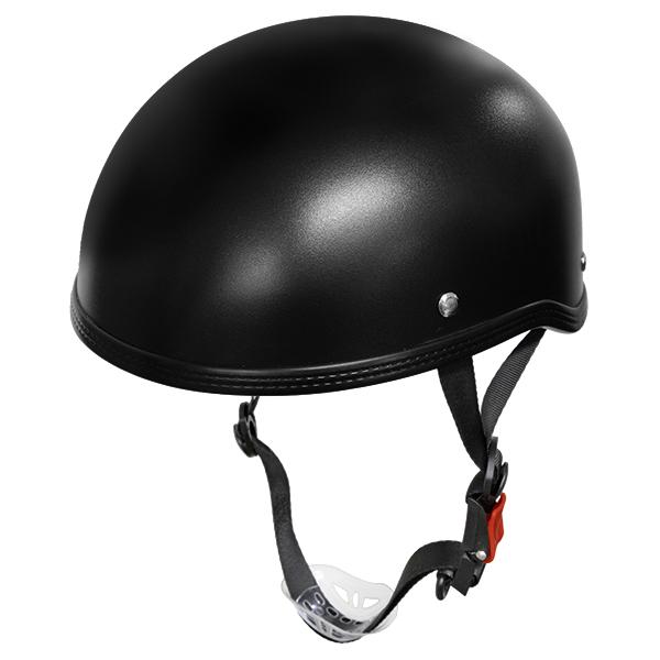 半キャップ 黒 スポーツヘルメット 大人用 ヘルメット 半ヘル 半帽 フリーサイズ 約61cm-64...