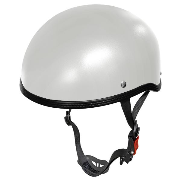 半キャップ 白 スポーツヘルメット 大人用 ヘルメット 半ヘル 半帽 フリーサイズ 約61cm-64...