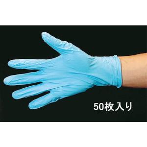 エスコ EA354BD-71 [M/240mm] 手袋(ニトリルゴム・パウダー付/50枚)