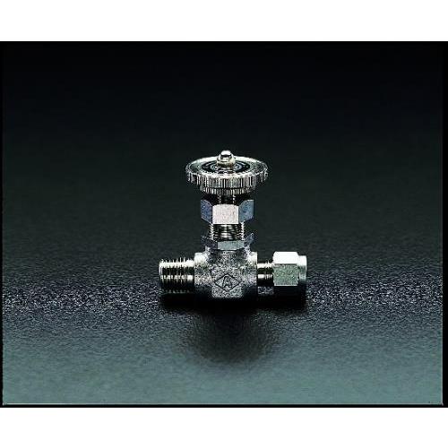 エスコ アオイ EA425CD-8 R 1/4”x 8mm ミニチュアバルブ(ステンレス製)