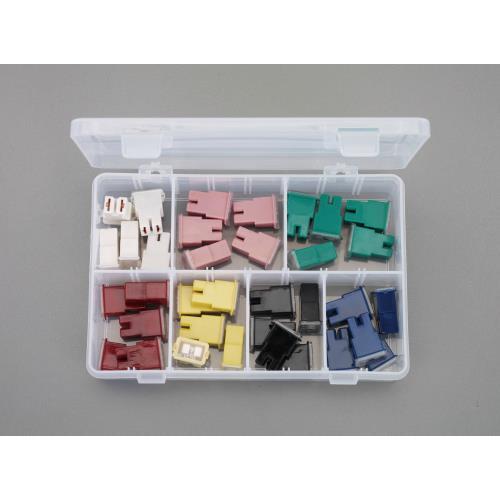 エスコ EA758ZN-1 自動車用スローブローヒューズセット(35ピース)