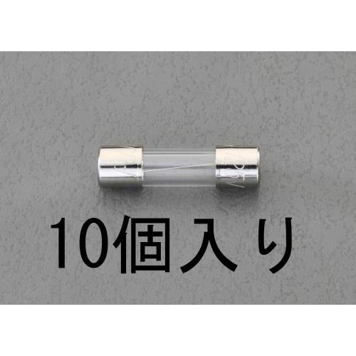 エスコ EA758ZW-12 125Vx 12A/φ5.2mm 管ヒューズ(10本)