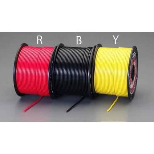 エスコ 清和工業 EA812JY-72Y 0.85mm2 x100m [黄]自動車用コード