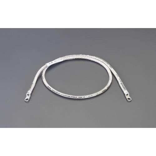 エスコ 清和工業 EA812JZ-3A 20sqx 30cm アーシングケーブル