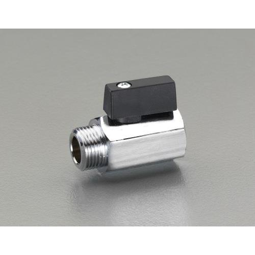 エスコ EA470MA-2 G 1/4”xG 1/4” ミニボールバルブ