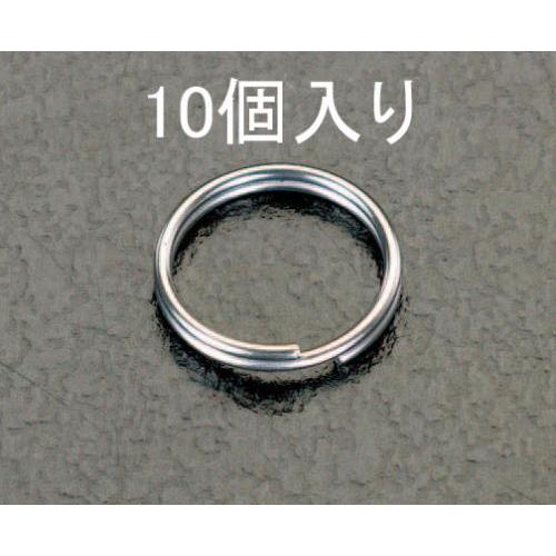 エスコ EA638DP-9 1.8x20mm 2重リング(ステンレス製/10個)