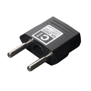 エスコ ミヨシ EA764CD-0 250V/6A 電源変換プラグ