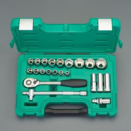 エスコ SATA EA687CK-1A 1/2”DR ソケットレンチセット