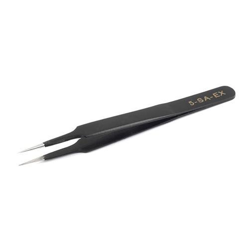 エスコ EA595AK-164 0.20x110mm/ 5  精密用ピンセット(ステンレス製)
