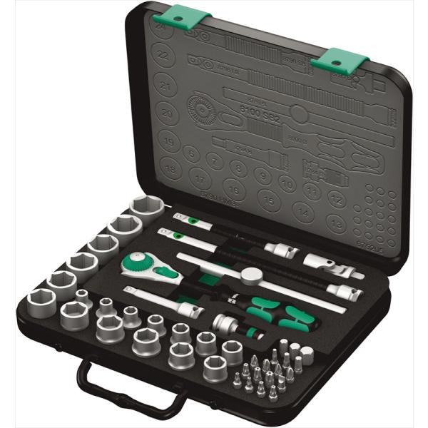 WERA ベラ  003594 3/8&quot;DR ソケットレンチセット(ZYKLOP)