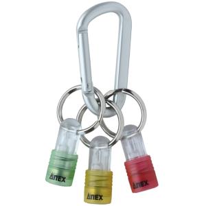ANEX AQH-S1 クイックホルダー(3PCS/カラビナ付)