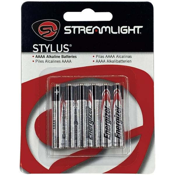 STREAMLIGHT ストリームライト  65030 スタイラス用電池（単6 x 6本入)