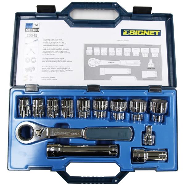 SIGNET シグネット  20545 * 13PC ボルテックスソケットセット(差込角30MM)