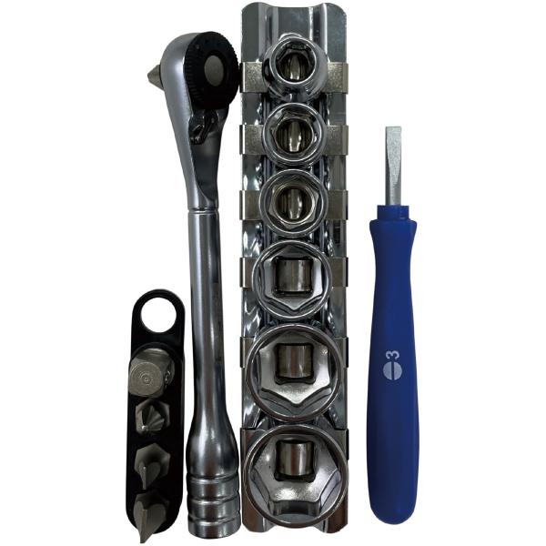 SIGNET シグネット  28274 1/4DR 13PCS ショートビットソケット ミニラチェセ...