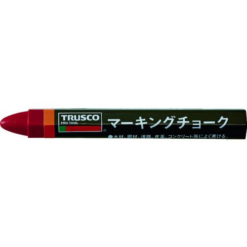 トラスコ TRUSCO マーキングチョーク 赤 3本入 TMC-19-R